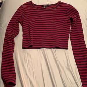 Crop top long sleeve